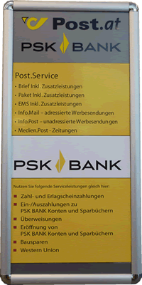 PSK Bank und Post Service in Losenstein